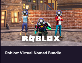Bundle roblox. Скина roblox virtual nomad bundle. Virtual nomad bundle. Virtual nomad bundle(catalog)🎩🔵. Virtual nomad.