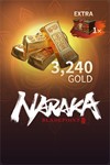 Naraka Bladepoint Золото 3240 Xbox One & Series X|S
