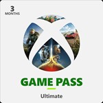 Xbox Game Pass Ultimate 3 Месяца Любой Аккаунт