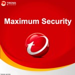 Trend Micro Maximum Security ( Global ) 1 ПК 1 ГОД