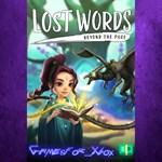 **Lost Words Beyond the Page XBOX