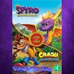 **Spyro + Crash Remastered Game Bundle XBOX