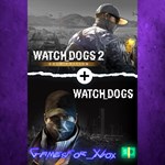 **Watch Dogs 1 + Watch Dogs 2 Gold Editions Bundle XBOX
