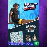 **Pro Gymnast Simulator + Brawl Chess XBOX