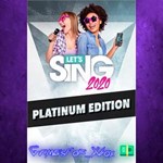 **Let´s Sing 2020 Platinum Edition XBOX