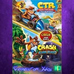 **Crash Bandicoot Bundle - N. Sane Trilogy + CTR N XBOX