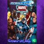 **Pinball FX3 - Marvel Pinball Marvel Legends Pack XBOX