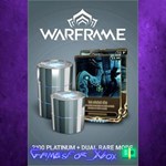**Warframe 2100 Platinum + Dual Rare Mods XBOX DLC