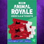**Super Animal Royale - 2800 SAW Tickets XBOX DLC