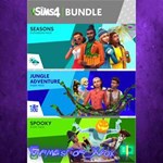 **The Sims- Seasons, Jungle Adventure, Spooky  XBOX DLC