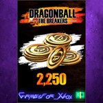 **DRAGON BALL THE BREAKERS - 2250 TP Tokens XBOX DLC