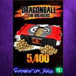 **DRAGON BALL THE BREAKERS - 5400 TP Tokens XBOX DLC