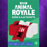 **Super Animal Royale - 5000 SAW Tickets XBOX DLC