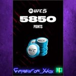 **UFC 5 - 5850 UFC POINTS XBOX DLC