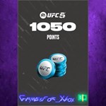 **UFC 5 - 1050 UFC POINTS XBOX DLC