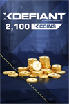 **XDefiant 2,100 XCoins XBOX*DLC