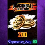 **DRAGON BALL THE BREAKERS - 200 TP Tokens XBOX DLC