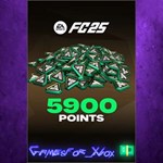 **EA SPORTS FC 25 - FC Points 5900 XBOX DLC