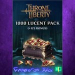 **THRONE AND LIBERTY - 1,000 Lucent Pack +125  XBOX DLC