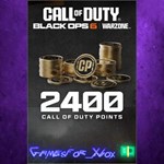 **2,400 Black Ops 6 or Call of Duty Warzone Po XBOX DLC