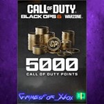**5,000 Black Ops 6 or Call of Duty Warzone Po XBOX DLC