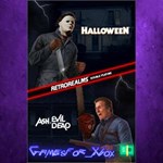 **RetroRealms Double Feature Halloween and Ash vs  XBOX