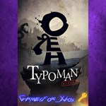 Typoman XBOX Ключ