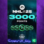 **NHL* 25 - NHL POINTS 2500 (+500 Bonus) XBOX*DLC