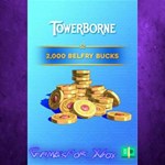 **Towerborne - 2,000 (+200 Bonus) Belfry Bucks XBOX*