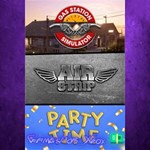**Gas Station Simulator, Airstrip DLC and Party XBOX*