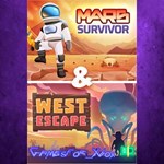 **Mars Survivor & West Escape XBOX*
