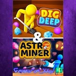 **Dig Deep & Astro Miner XBOX