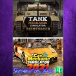 **Car Mechanic Simulator 2021 & Tank Mechanic Simu XBOX